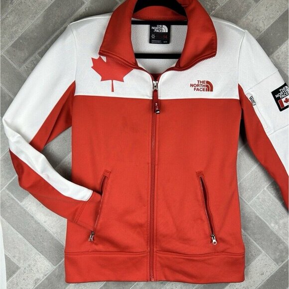 The North Face Tops - THE NORTH FACE LADIES RU/14 CANADA ZIP UP JACKET SIZE M Read